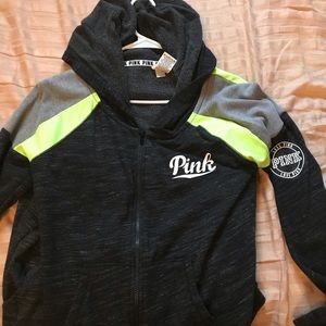 Victoria Secret Jumpsuit Lime Green & Gray